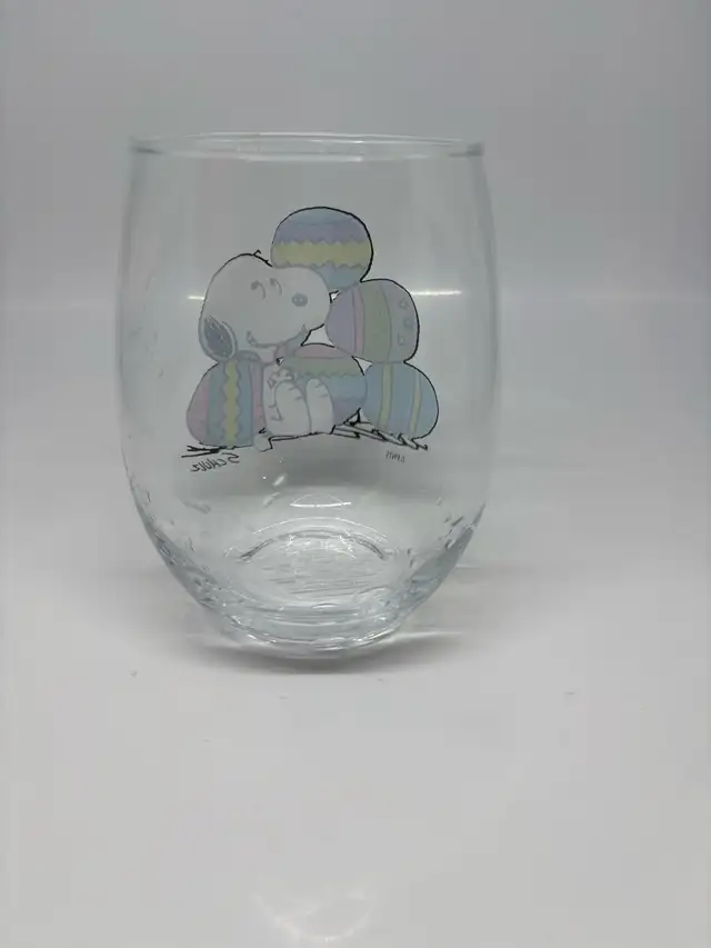 Peanuts Snoopy Easter Glass452026116227747841