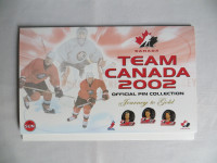 2002 Team Canada Collector Pin Set