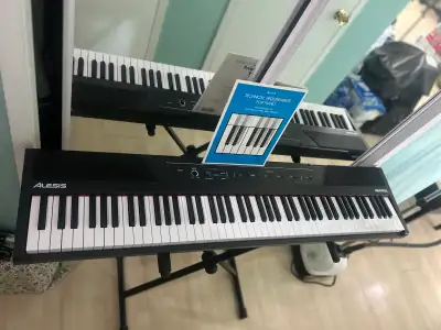 Alesis Recital 88-Key Digital piano w stand, View more