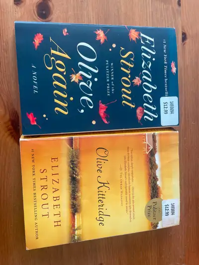 2 Elizabeth Strout books, View more