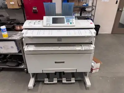 PLOTTER Wide Format RICOH Aficio MP W3601, View more
