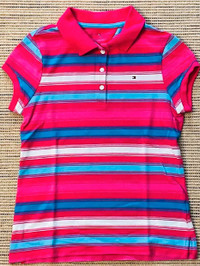 TOMMY HILFIGER - Girls Large 12-14 Polo Shirt