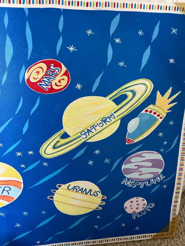 Canvas wall art- space themed in Home Décor & Accents in Kitchener / Waterloo - Image 4
