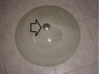 Replacement Ceiling Chandelier Bowl Center Post nut