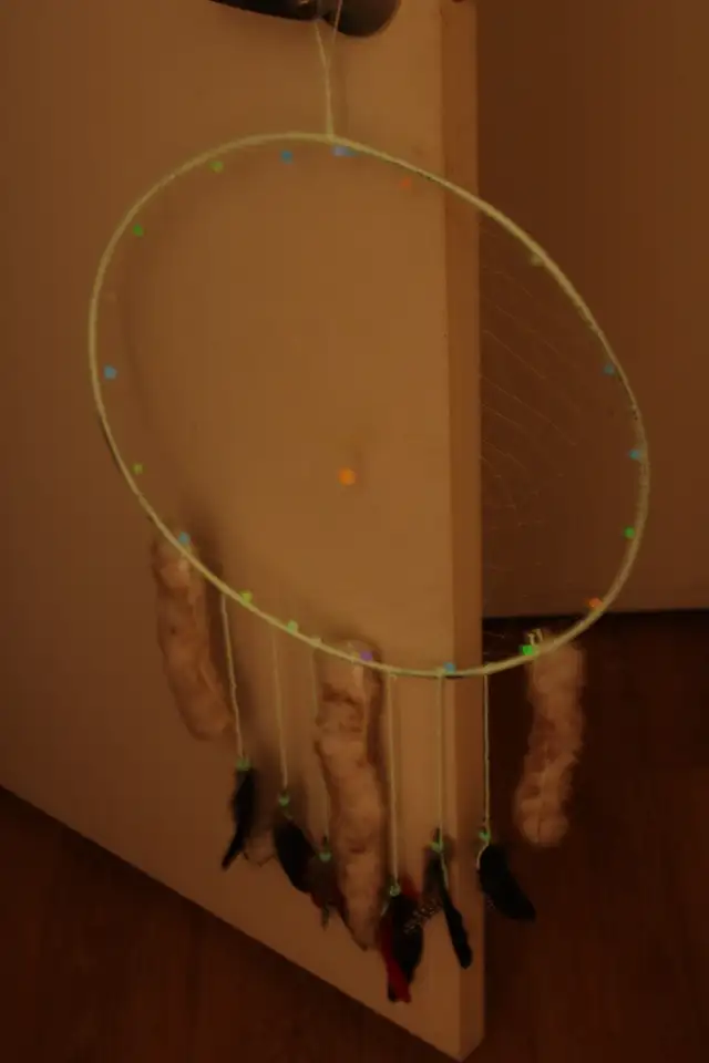 tres gros dream catcher (capteur de reve) glow in the dark in Home Décor & Accents in Gatineau - Image 3