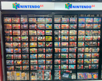 Big Time Selection Of Nintendo 64 Games/Consoles Big Time Gamers City of Toronto Toronto (GTA) Preview