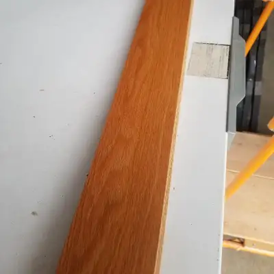 Open Box of 3/4 x 3.5 inch of never used Oak hardwood flooring in various lengths.