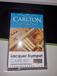 Hardly ever used trumpet care kit
