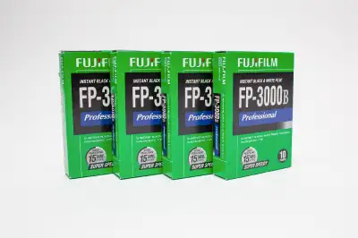 Fuji FP-3000B & Fuji FP100C film packs - Cold Stored & Tested