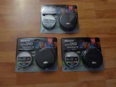 Brand New Memorex Mini DVD Essentials Kit Of 10 Pack, View more