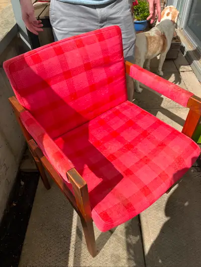 Free (moldy!) midcentury modern chairs, View more