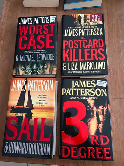 James Patterson books, View more