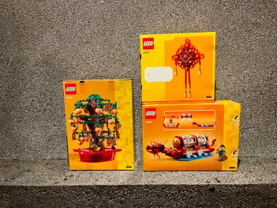 $110 for all 40756 Lucky Knots 40678 Festival Calendar 40648 Money Tree All 3 sets have been retired...