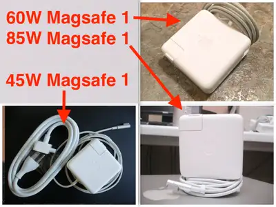 Official Apple MagSafe 1 MacBook Pro Air Charger 85W | 60W | 45W, View more