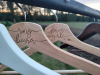 Bridal Party Engraved Hangers  