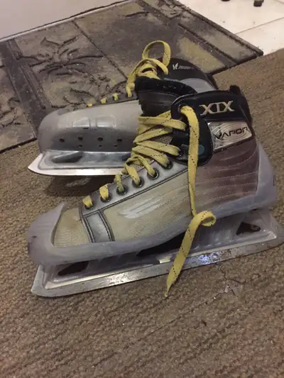Nike Bauer Vapor XIX Goalie Ice Skates sz 9-9.5 D, View more