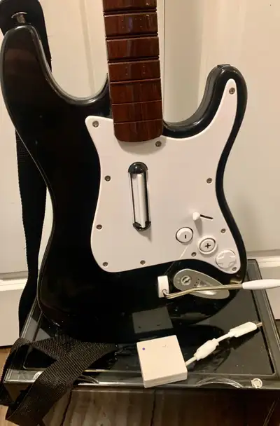 Rock Band Nintendo Wii Harmonix Fender Stratocaster Guitar NWGTS, View more
