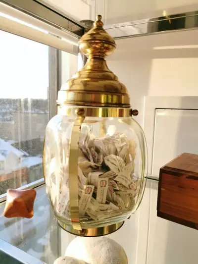 VINTAGE HALLMARK CANDLE HOLDER / LANTERN, View more