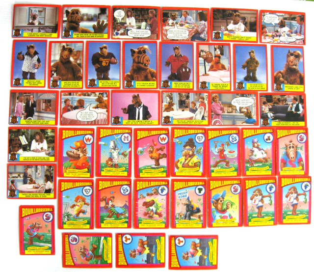 LOT de 40 CARTES 1988 "ALF the ALIEN " LOT of 40 CARDS dans Art et objets de collection  à Ouest de l’Île