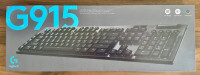 Logitech G915 FULLSIZE Wireless Mechanical Keyboard BRAND NEW!