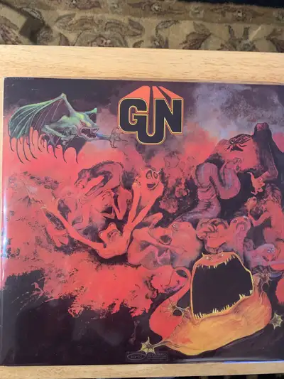 Ist record of UK rock band Gun recorded in 1968. US 1998 reissue on Epic label. The record is in abs...