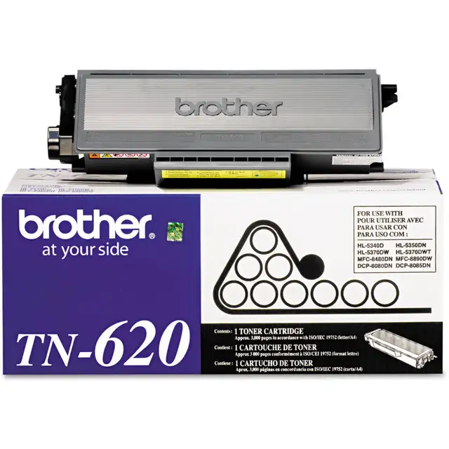 Brother TN620 – Compatible Black Toner Cartridge