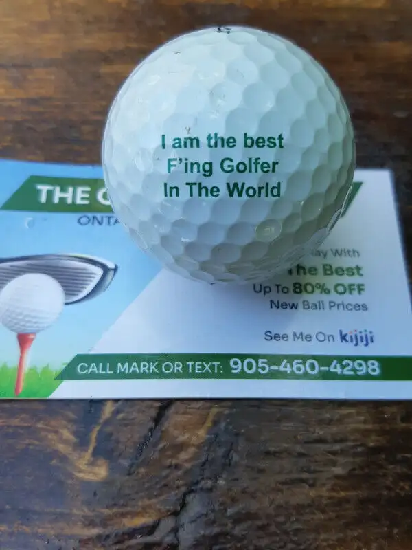 GURRRRRRRRRRRRRR!!!!! BUY MY GOLF BALLS NOW!!! in Golf in Mississauga / Peel Region - Image 3