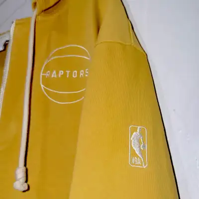 Nike NBA Toronto Raptors DRI-FIT Full-Zip Hoodie — Gold, View more