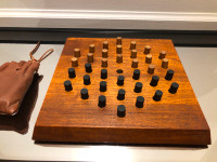 Rare Piet Hein 'Solitaire' Teak Board Game for Skjode, Denmark,