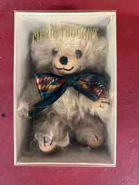 Limited addition Merrythought Cheeky teddy bear in box all tags 