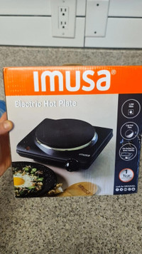 IMUSA- Countertop Stove Single Electric Hot Burner