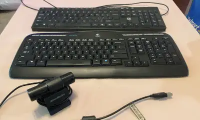 Webcam + Keyboards (Wired & Wireless) Bundle – Scarborough, View more