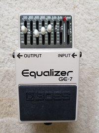 Boss GE-7 Equalizer - black label - 1991