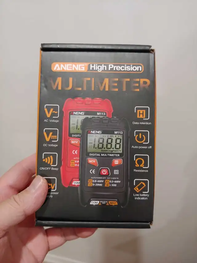 Multimeter, Fully Automatic, NEW, it knows you436100344400455681