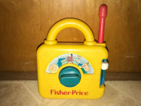 Vintage 1992 Fisher Price Wind Up Musical Radio Frère Jacques