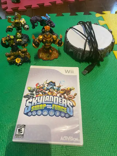 Wii games/portals/figurines, View more