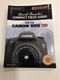 Canon Camera Books 7D,T1i and EOS 3