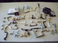 Coat Hanger Hooks, Dresser Knobs, Handles Etc