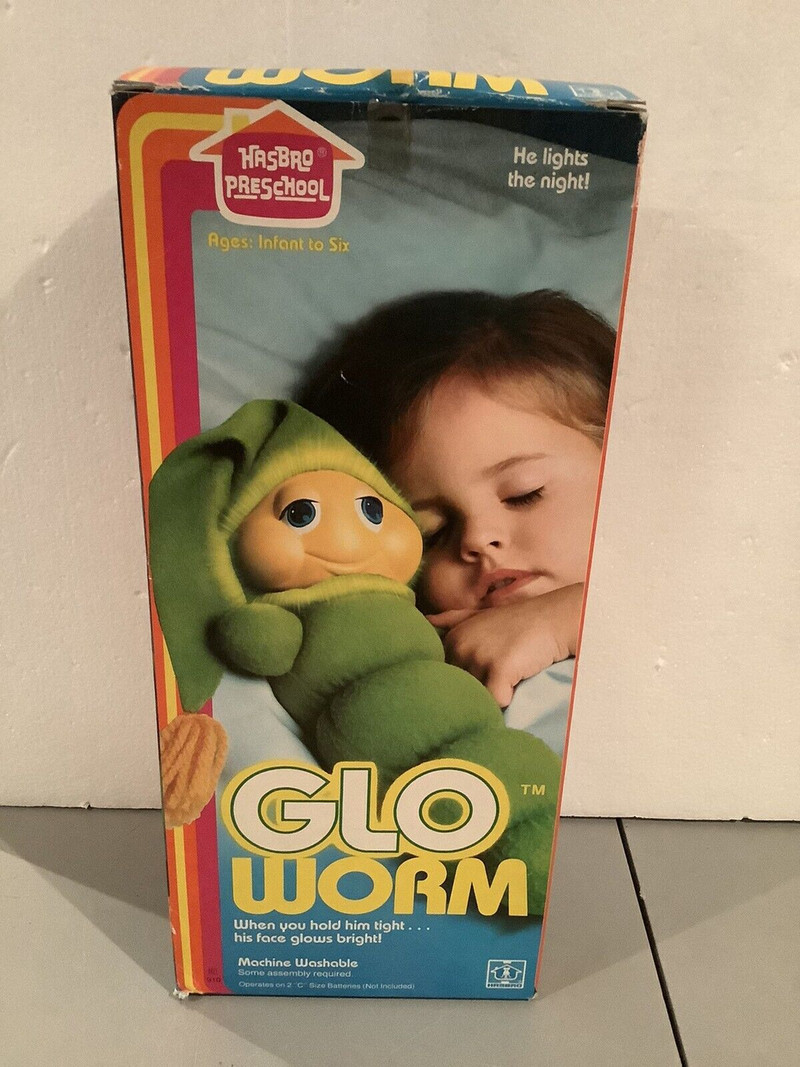 GLO WORM - vintage toy for sale  
