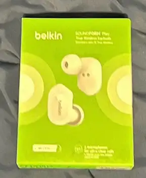 I’m selling brand new unopened Belkin SoundForm Play In-Ear Sound Isolating True Wireless Earbuds $3...