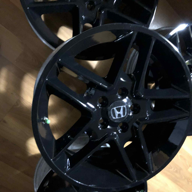 4 MAGS NOIR POUR HONDA dans Pneus et jantes  à Laval/Rive Nord - Image 2