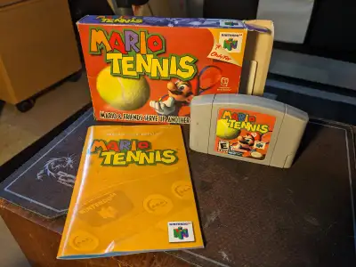 Mario Tennis - N64 - With box and manual - CIB, View more