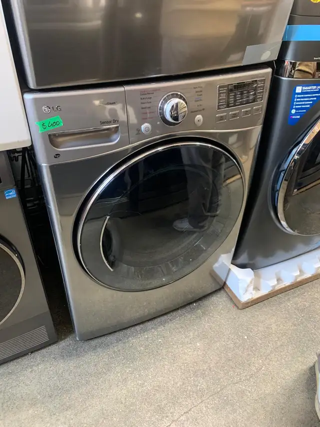 Used LG Front Load Washer & Dryer Set + FREE Stacking Kit –$1500 in Washers & Dryers in Mississauga / Peel Region - Image 3