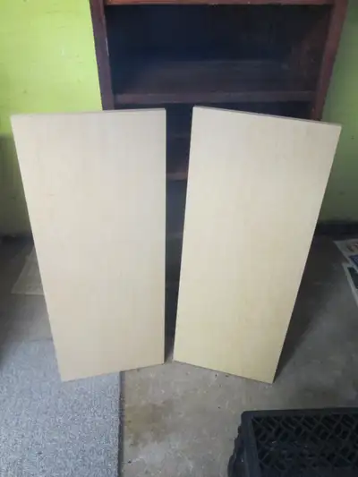 2 shelf boards (28 1/2 x 11 1/2), View more