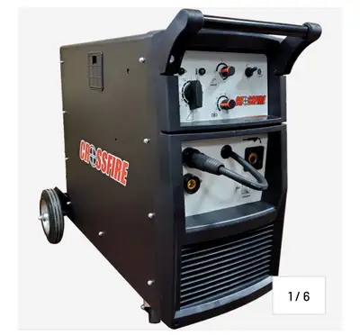 This Crossfire HGMIG 251A welder is a robust machine ready for your welding projects. Additional Spe...