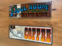 POOL ROOM AND COFFEE BAR MIRRORS