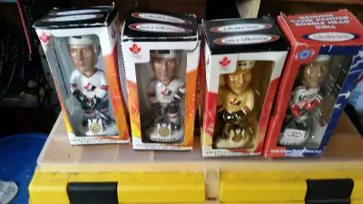 Team Canada Hockey Bobblehead 2002 Olympic Gold Bobble Heads, View more