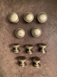 Brushed Stainless Drawer and Door Pulls/Knobs