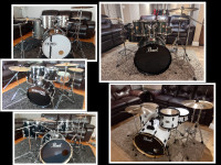Drum Sets (Pearl, Tama, Mapex) available