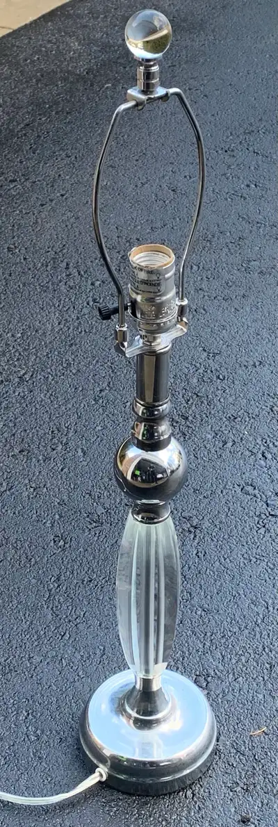 elegant crystal table lamp with shade , View more